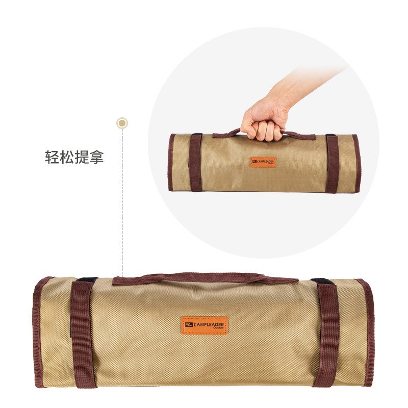 户外地钉包帐篷钉锤子收纳袋露营工具包地钉袋野营手提收纳包大号