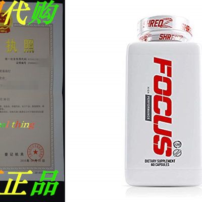 推荐SHREDZ Focus for Men - Enhance Your Mind 60 CAPSULES