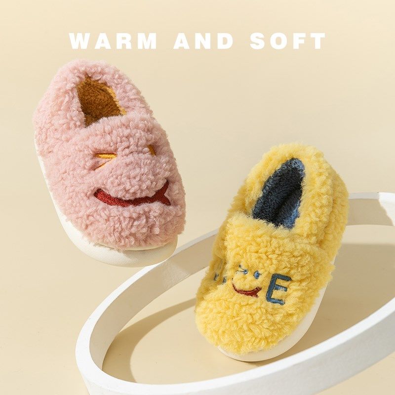 儿童棉拖鞋包跟男童冬季室内家居保暖防滑棉鞋女宝宝2024新款拖鞋,居家布艺,居家棉拖/棉鞋,淘宝优惠券,粉丝福利购,淘宝优惠卷