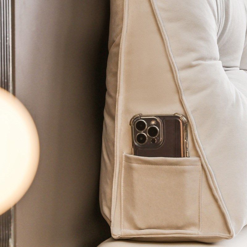 三角榻榻米床头靠垫软包卧室1米8床靠背床上半躺护腰靠枕可拆洗,居家布艺,床头靠垫,淘宝优惠券,粉丝福利购,淘宝优惠卷