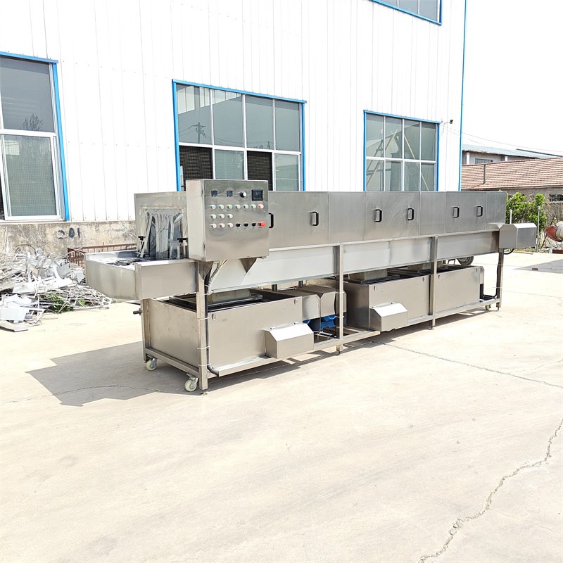 零件箱肉食筐去油污设备 全自动洗筐机 循环水喷淋果蔬筐清洗机