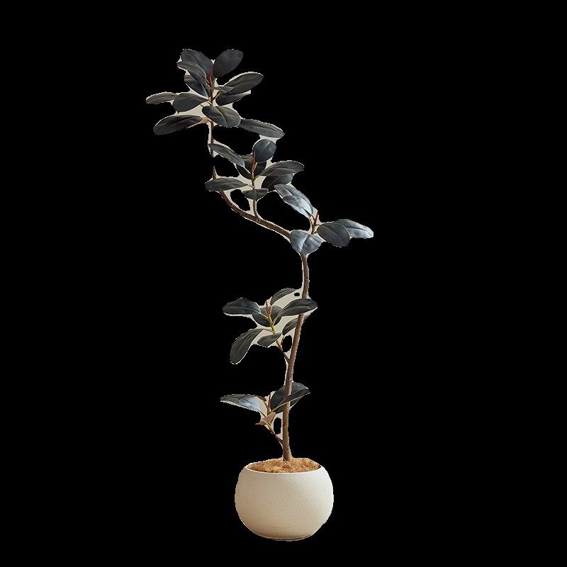 仿真绿植水泥花盆假树镁泥盆植物圆球鹅蛋形花盆,家居饰品,仿真植物盆景,淘宝优惠券,粉丝福利购,淘宝优惠卷