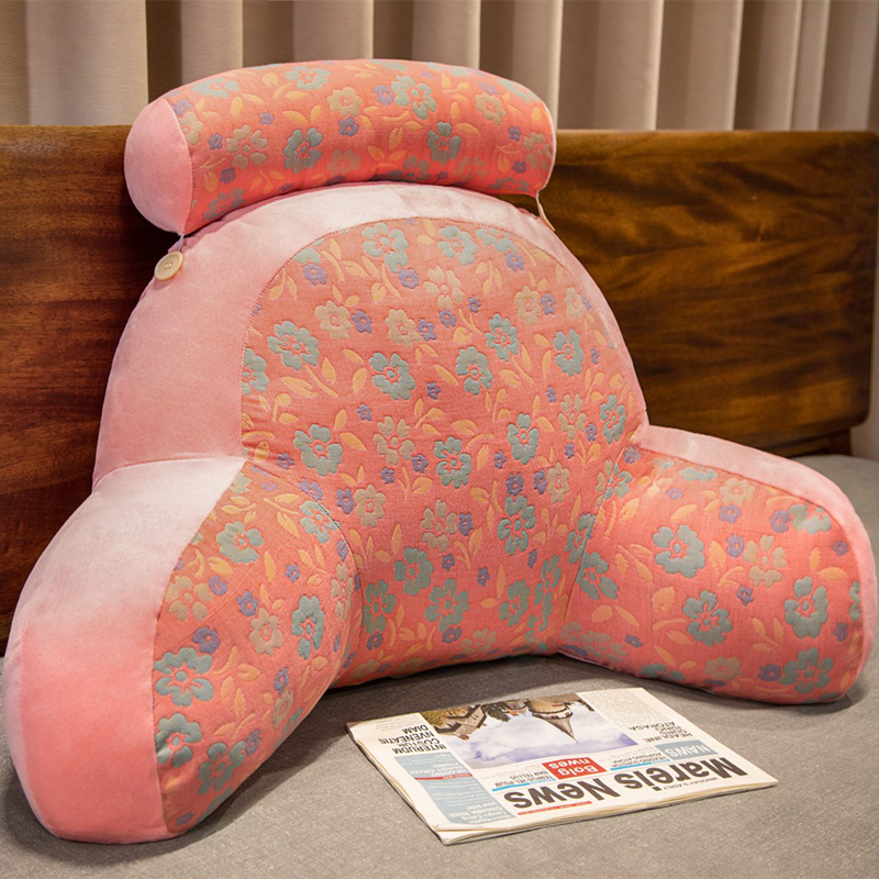 床头靠垫沙发大靠背软包办公室腰枕抱枕I座椅护腰靠枕榻榻米腰靠