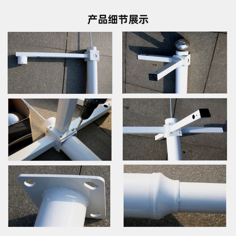 室外镀锌监控立杆1米2米2.5米3米3.5米4米5米6米不锈钢监控杆子,电子/电工,监控器材配件,淘宝优惠券,粉丝福利购,淘宝优惠卷