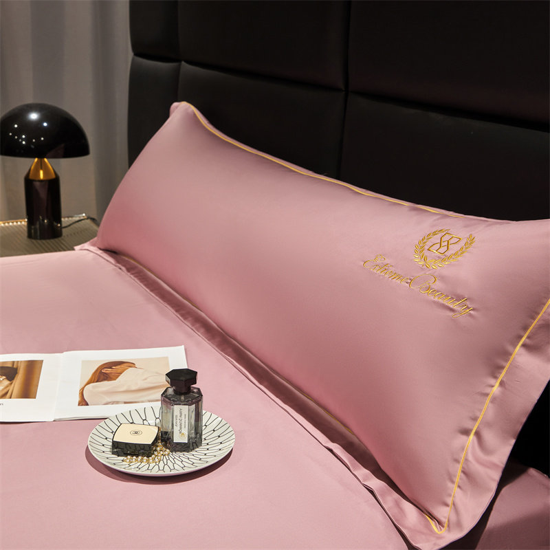 A类100支长绒棉绣长枕套双人枕套1.2/1.5/1.8m米情侣枕头芯套,床上用品,枕套,淘宝优惠券,粉丝福利购,淘宝优惠卷