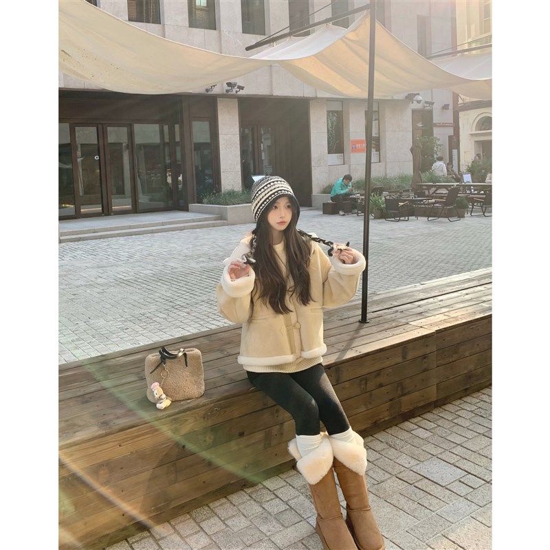 B.BEN 冬日救星 打底裤女秋冬季深灰色外穿加厚保暖显瘦连裤袜子