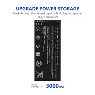 950 T5E Microsoft Lumia BVT5E Battery 推荐 For 3000mAh