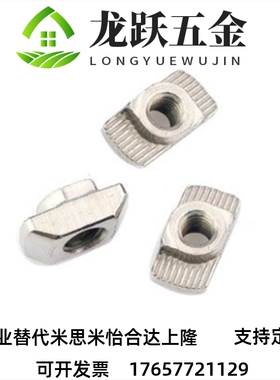 铝型材配件 T型螺母 TNUT-20/30/40/45-M3-M4-M5-M6-M8高品质