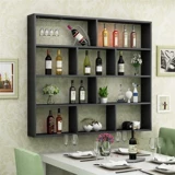 Простая многослойная винная стойка -стена -батончик -батончик, винный шкаф для столовой