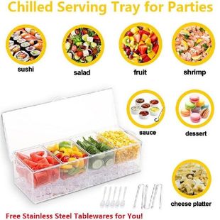 Server Removable YChilled Condiment Compartment Ice