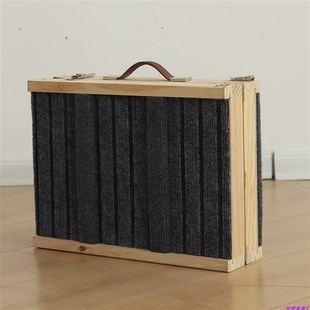 狗爬架猫爬架松木狗爬梯台阶斜坡防滑宠物梯子折叠狗爬架台阶