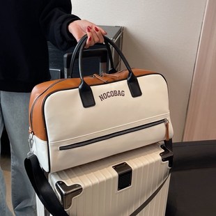 短途旅行包包女大容量手提行李包运动健身包产妇待产包收纳袋