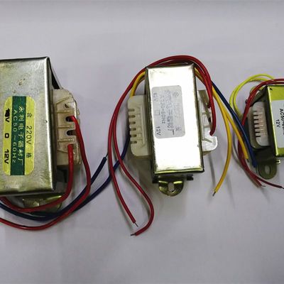 新品电源变压器输入220V转输出 单 双 12V9V7.5V6V 3W5W8W15W20W3