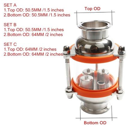 推荐304 stainless steel bubble Distillation column with 1 se