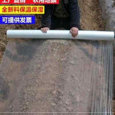 现货厂销膜薄膜农用蔬菜保温养z殖黑白地塑料M布大L棚膜两膜地膜