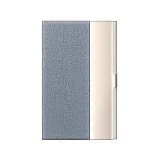 刻字名片夹女士时尚 个性 便携名片卡包 薄款 高档超纤耐磨名片盒男式