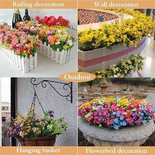 FlowerG Silk Display Artificial Daisy Decorative 直销Heads