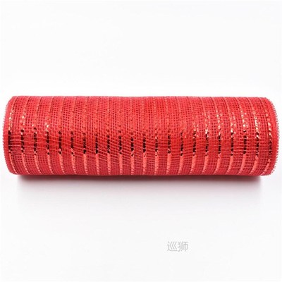 Poly Mesh Ribbon For Wreaths Swags Bows Wrapping And Decorat