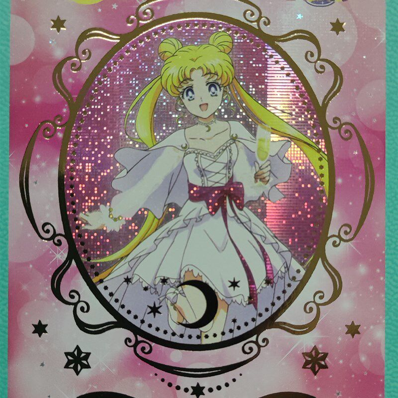 疾风 sailor moson美少女战士十战士cafe系列烫金闪卡