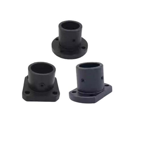 双切边法兰导向轴支座钢制光轴固定座STHCB8 10 12 15 16 20 2530