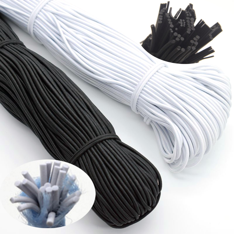 网红1/2/3/4/5mm High-Quality Round Elastic Band Cord Elastic