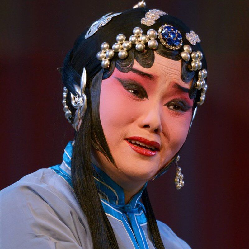 极速发货戏剧戏曲舞台服装配饰银钉泡子头面头饰S青衣秦香莲京剧