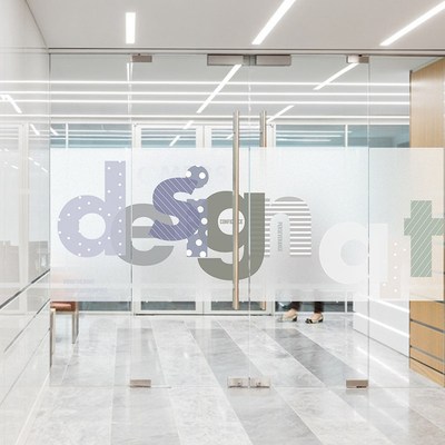 Static frosted film custom office window sticker anti-penetr