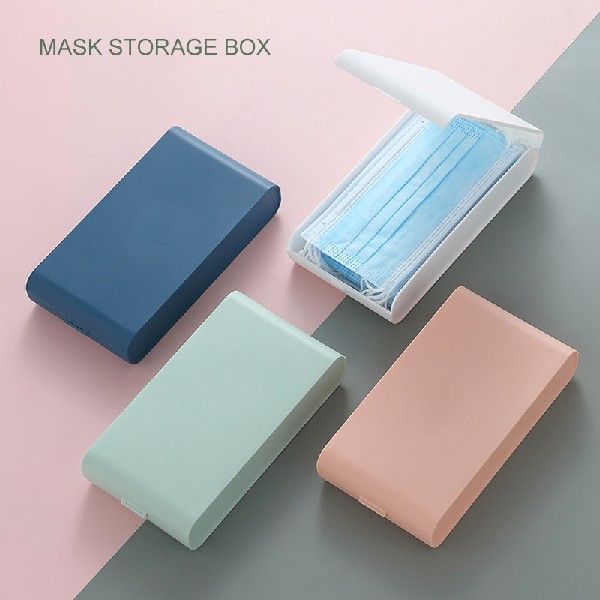 极速Pollution-Proof Face Cover Storage Case Portable Thin