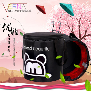 折叠自行车篮筐带盖防水布车筐电动自行车滑板车篮前筐单车挂篮篓