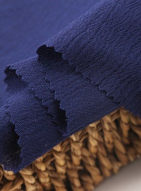 3024a6844人棉绉布 人棉杨柳皱 30支加厚人棉绉布 人棉顺纡绉