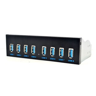 8 Port USB Hub USB3 5.25 USB 3.0 Front Panel Splitters USB 3