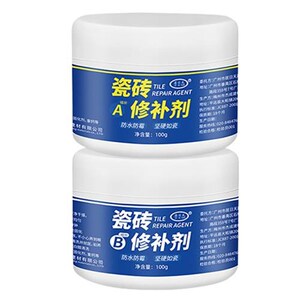 新款瓷砖修补剂陶瓷膏裂缝坑修补胶大理石釉面修复膏地砖破损破洞