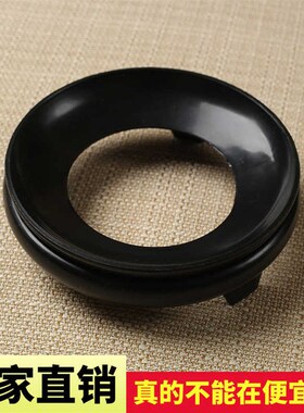 葫芦底座托架文玩手捻小葫芦仿实木托盘架子工艺品大葫芦底座摆件