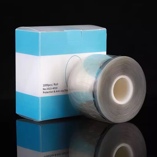 热销眼镜片加工透明防滑贴膜搭配双面贴使用透明防滑保护膜1000片