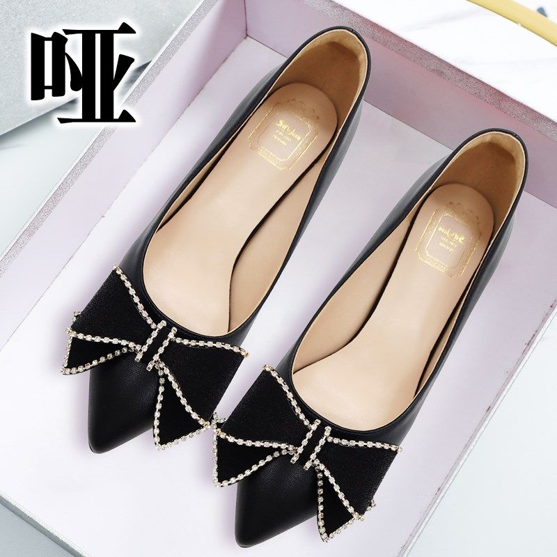 大码女鞋胖脚宽肥单鞋肥脚宽脚背高大脚骨平底加肥加宽加大粗跟,女鞋,浅口单鞋,淘宝优惠券,粉丝福利购,淘宝优惠卷