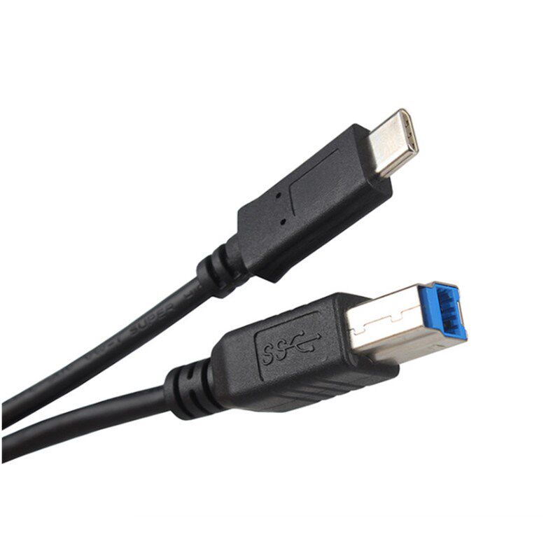 USB 3.1 Type C to 3.0 BM USB 2.0 B Male Cable Interface Data