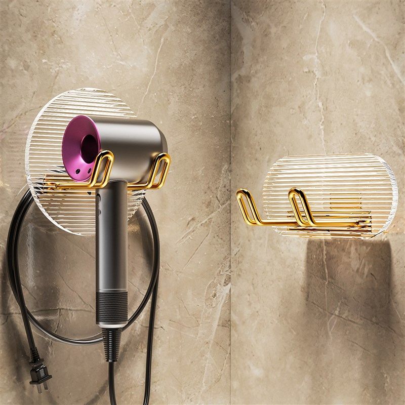 亚克力吹风机置物架免打孔浴室电吹风支架卫生间壁挂式风筒架收纳,家庭/个人清洁工具,吹风机置物架,淘宝优惠券,粉丝福利购,淘宝优惠卷