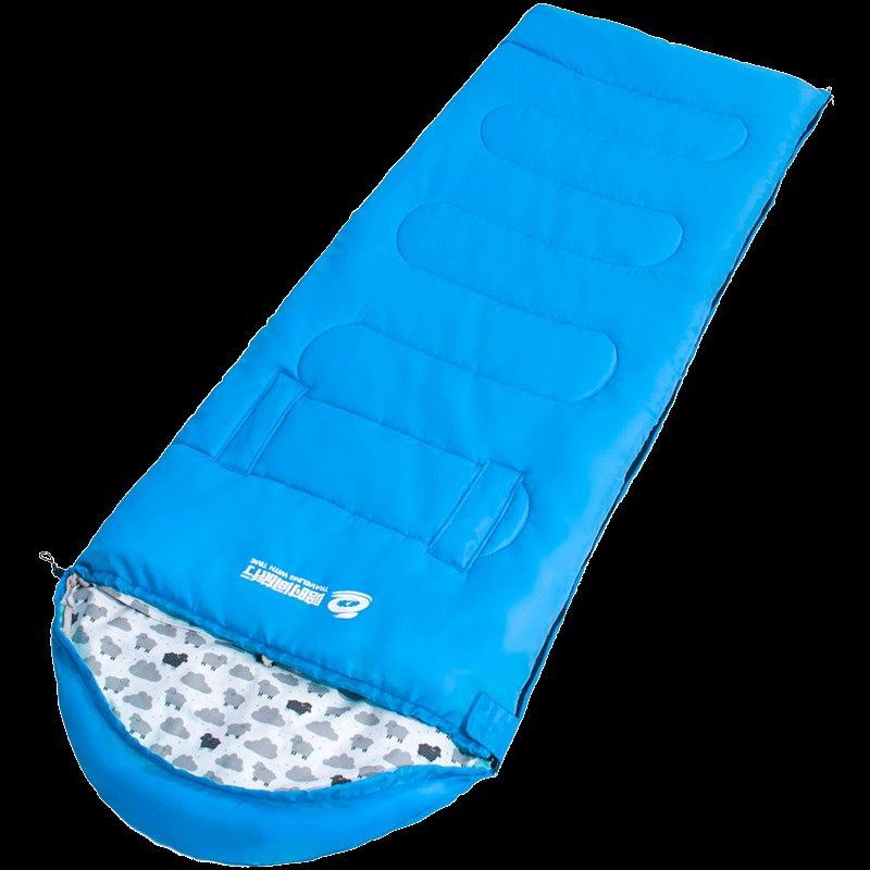 伸手可拆 睡袋大人户外露营冬季加厚防寒保暖四季通用款室内纯棉