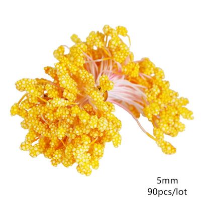 极速Yellow Artificial Flowers Fruit Cherry Stamen Berries Bu