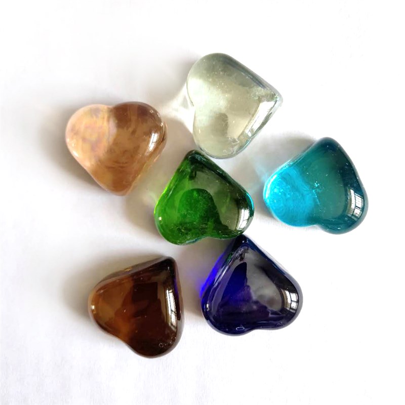 海蓝色玻璃砂玻璃彩珠彩色玻璃砂鱼缸造景装饰底沙水族箱造景底砂