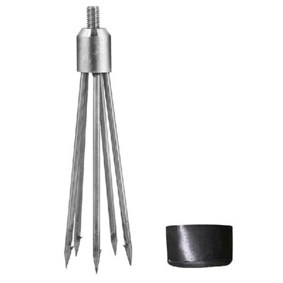 小众高货Stainless Steel Rod 5 Prong Harpoons Replaceable Har