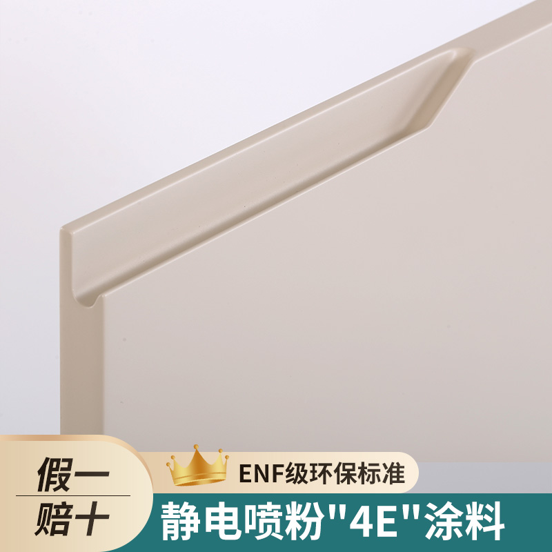 静电喷粉柜门定做免拉手无醛门A板儿童环保橱柜门衣柜门全屋定制