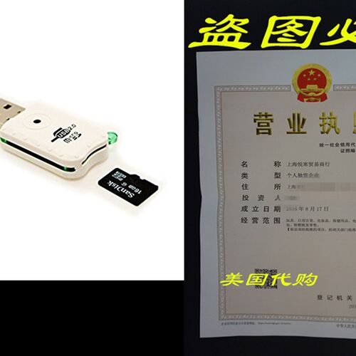 热销New Portable USB 2.0 Adapter Micro SD SDHC Memory Card R