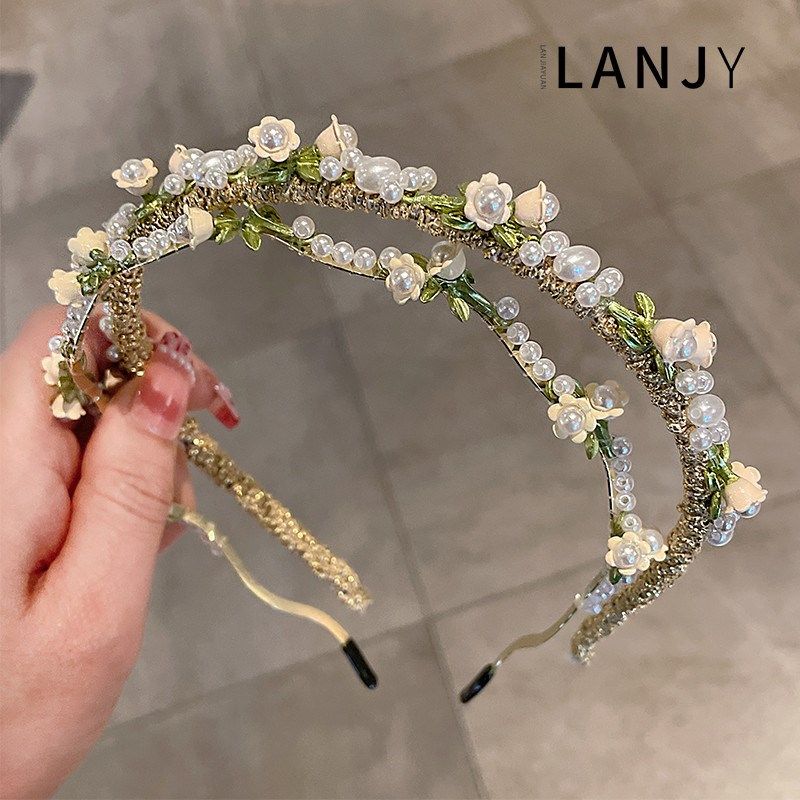 发卡仙女珍珠发箍超仙森系头箍仙气发饰春季2025新款网红发夹新款,饰品/流行首饰/时尚饰品新,发饰,淘宝优惠券,粉丝福利购,淘宝优惠卷