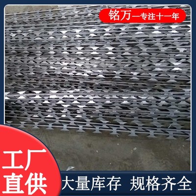 直线型不b锈钢304刀片刺网 防盗刺网防盗刺网护栏 阻爬刀片刺网