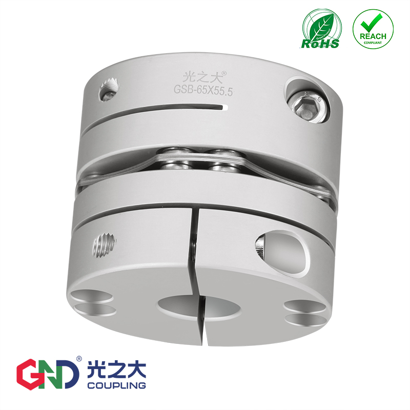 DBJ26铝合金高刚性单膜片联轴器GSB大扭矩步进马达伺服丝杆连轴器