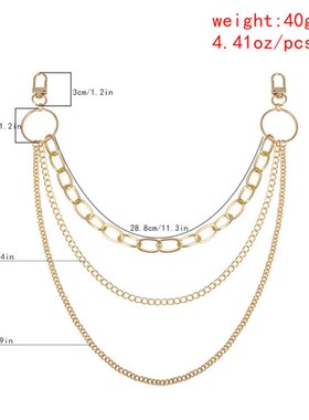 现货2021 Two Row PVC Clear Beylt For Women Fashion Pin Buckl