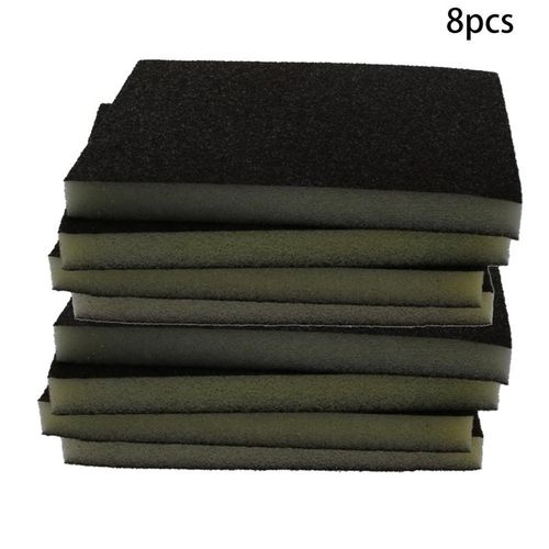 Utoolmart Hot 80/220 Grit Sponge Sandpaper Alumina Carborund