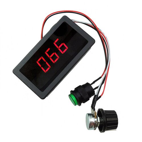 Digital Display Led 6V 12V 24V PWM DC Motor Controller Varia