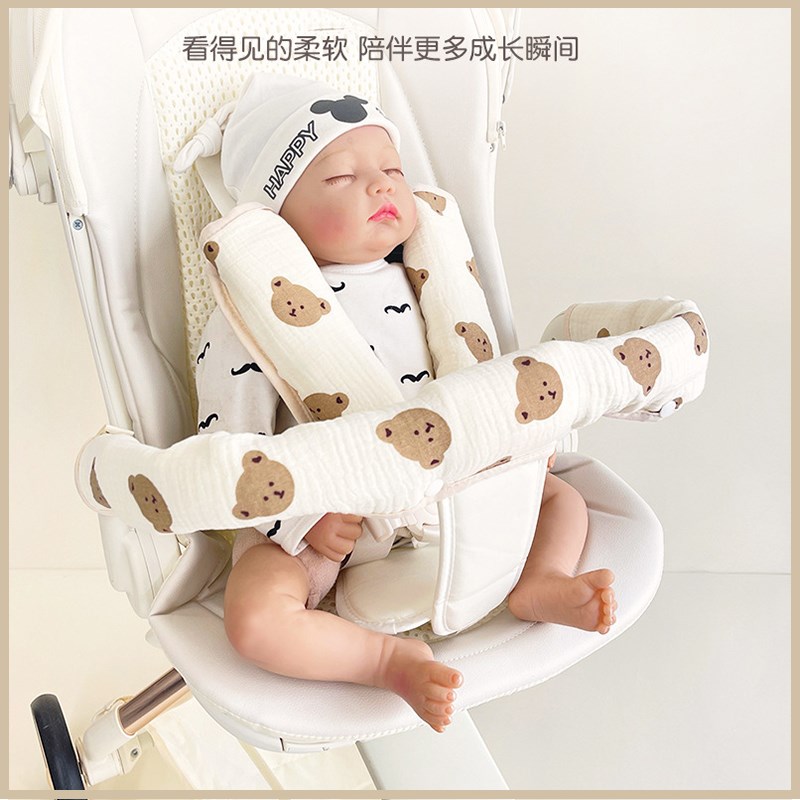 丸丫T6婴儿车扶手保护套把手套遛娃神器推车配件通用防啃咬口现货图片